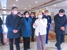 省领导莅临曲阜孝养院进行消防安全考察